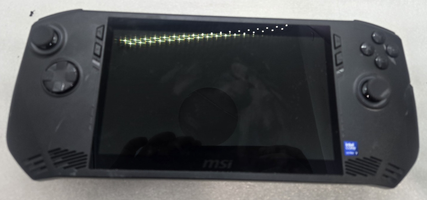 MSI Claw A1M-050US Handheld Gaming System FOR PARTS FAST  c