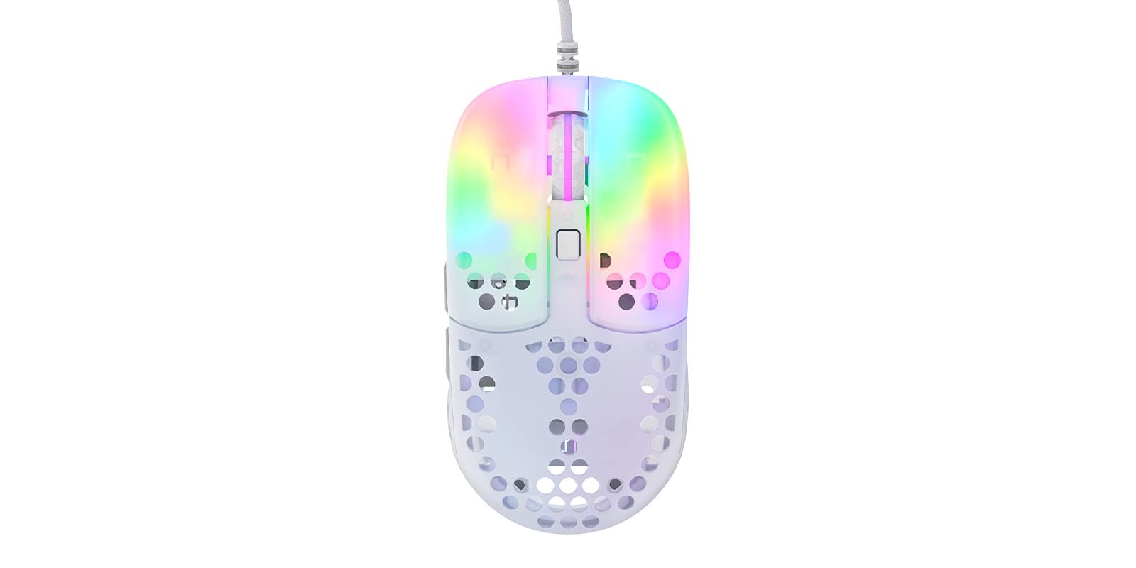 MZ1, Ultra-Light Wired Gaming Mouse, Cutting-Edge Pixart 3389 Sensor, Unique