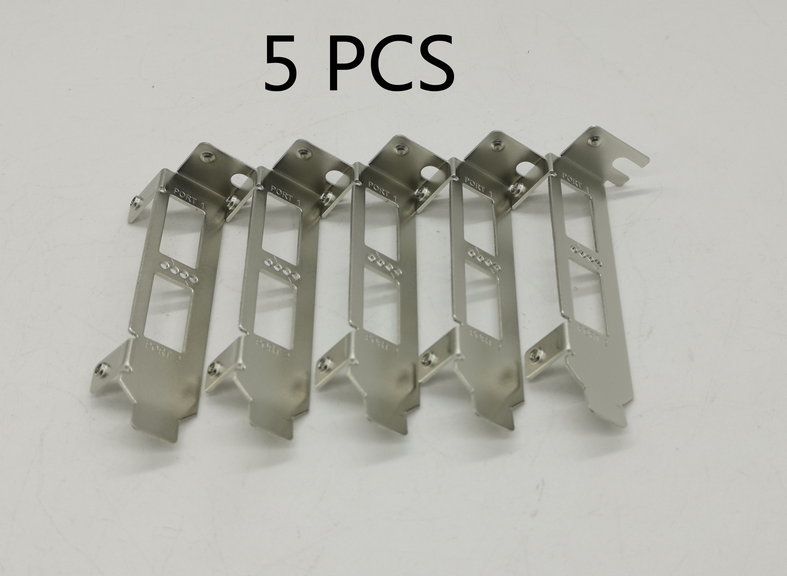 5PC Low Profile Bracket for Mellanox CX314A MCX314A-BCCT MCX314A-BCBT ConnectX-3