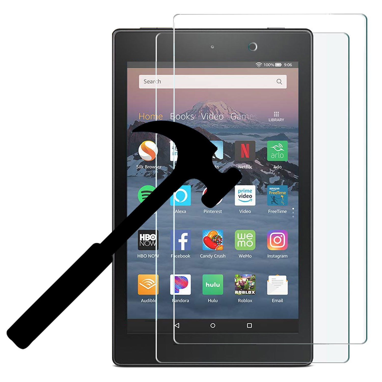2 Pack Tempered Screen Protector For iPad/MacBook/Samsung Galaxy/Lenovo Tablets