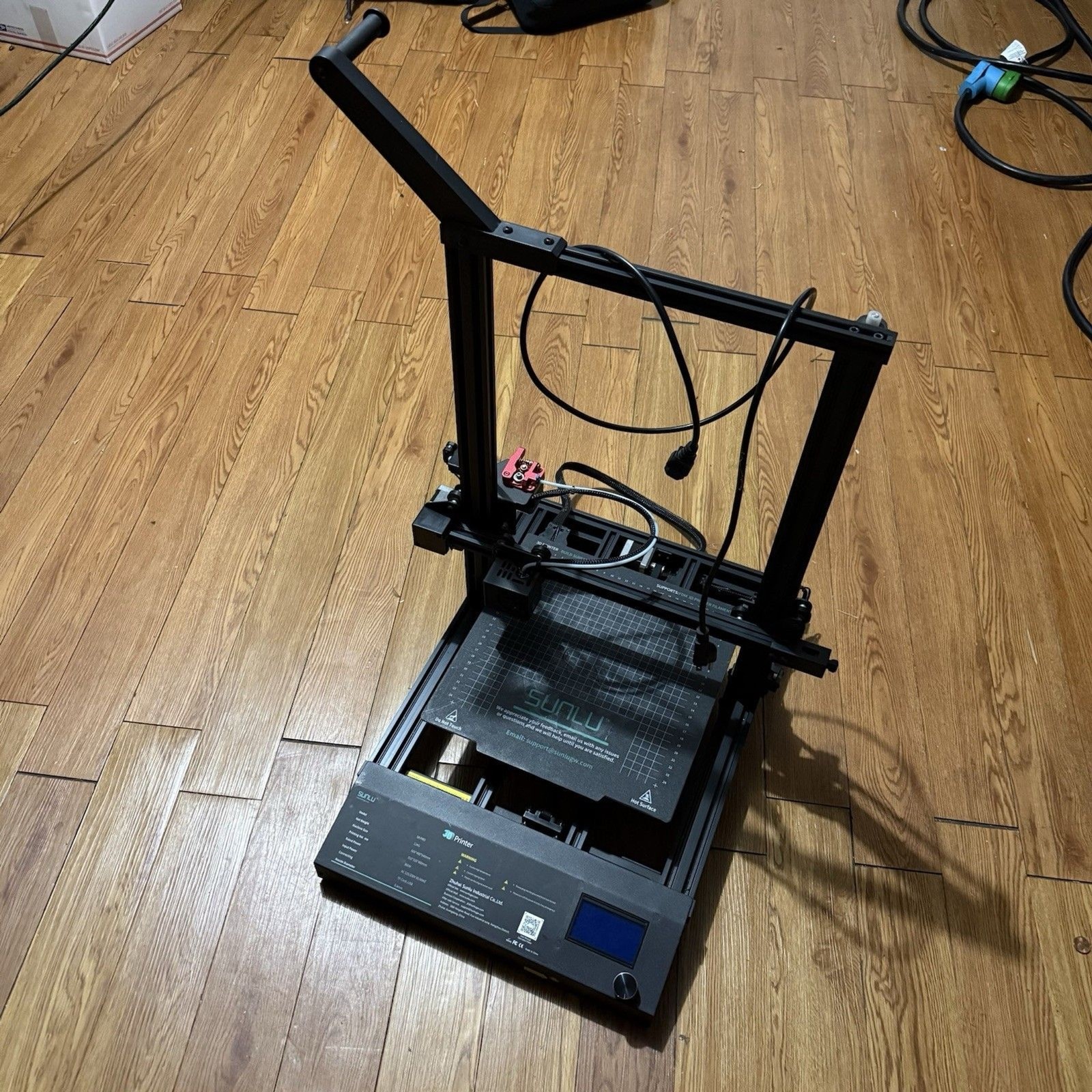 Sunlu S8 Pro 3D Large Bed Printer Tested Working (will Ship Part. Disassembled)