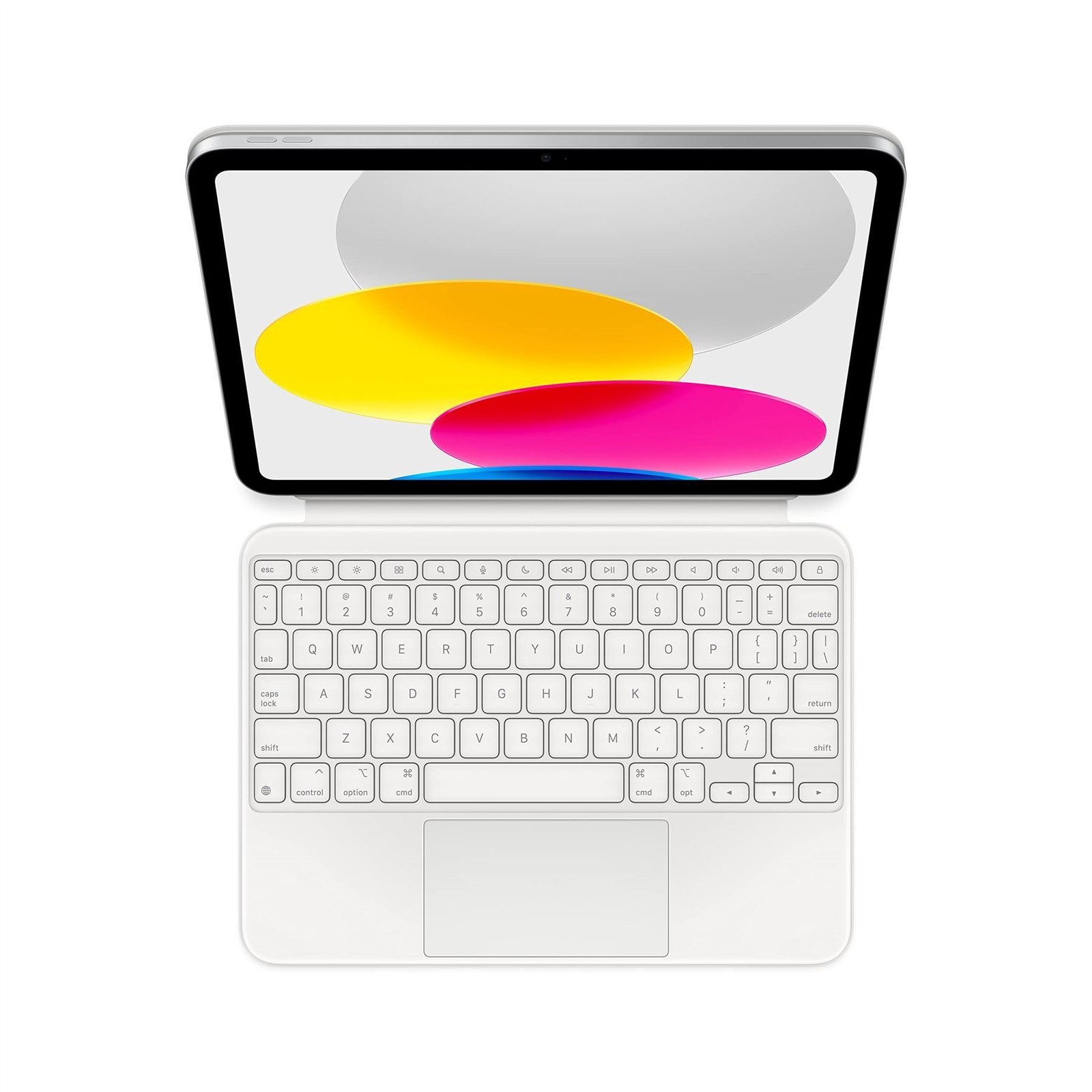 Apple Magic Keyboard Folio for iPad 10th Gen MQDP3LL/A | White - Fair