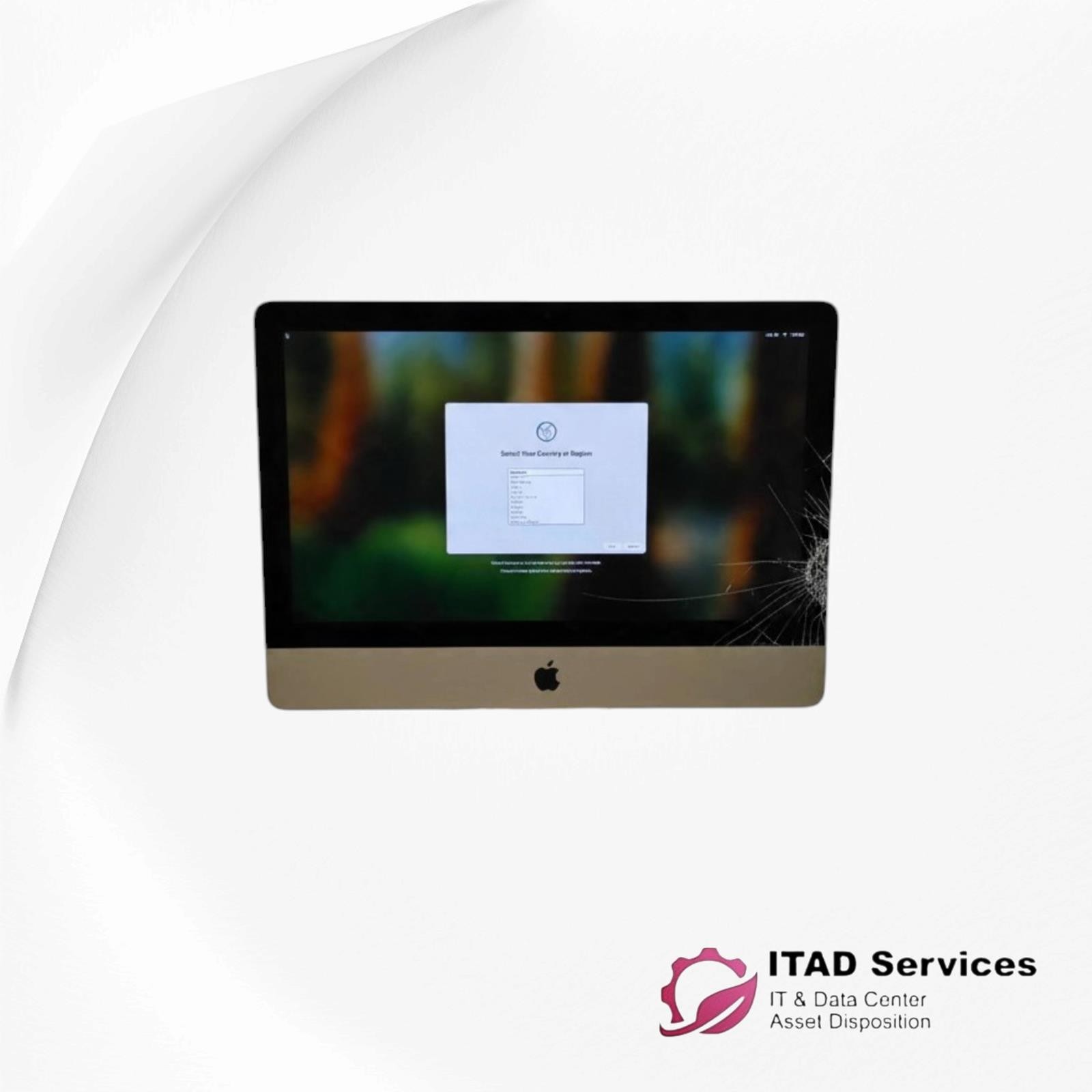 APPLE A2116 iMac Retina 4K 21.5" Core i7-8700 3.2GHz 1TB HDD+32GB SSD 32GB READ