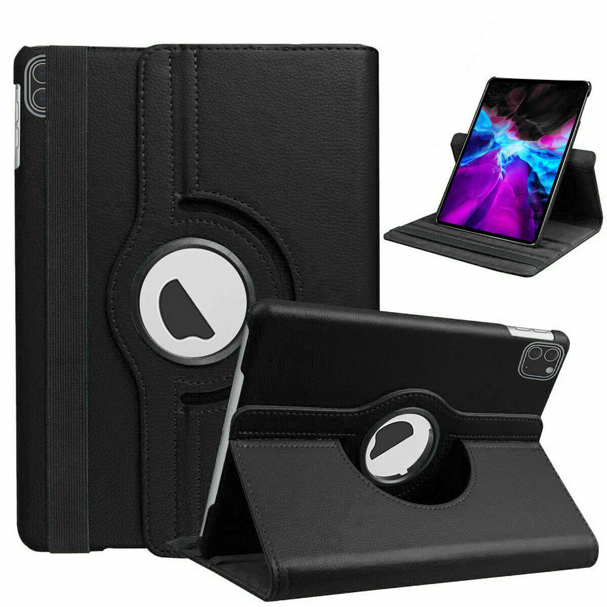  For Apple iPad Pro 11 2020 360° Rotating Swivel Stand Leather Smart Cover Case