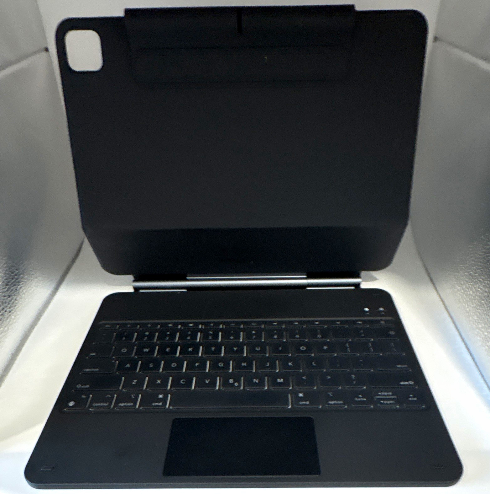 Magic Keyboard Keyboard Folio Case - Magnetic Integrated Stand, Black Plastic