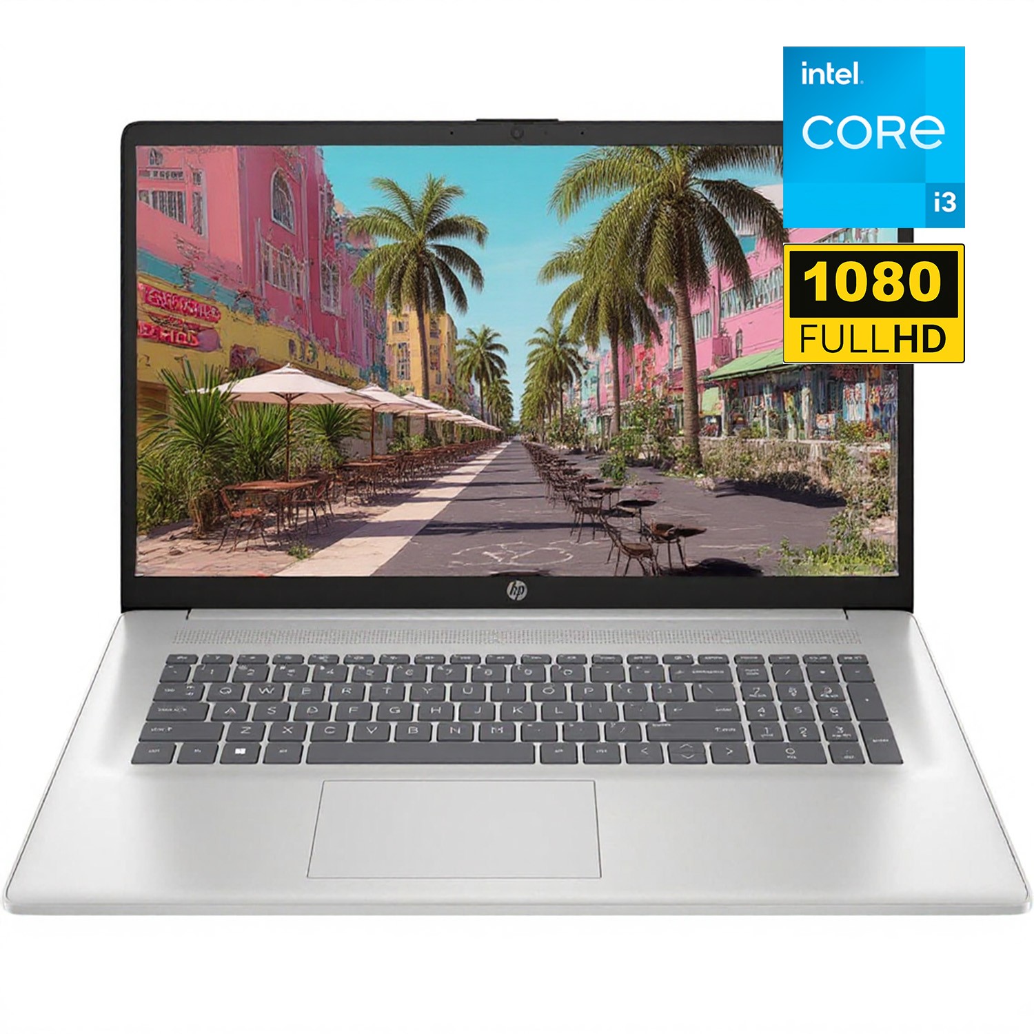 HP 17-CN3083ST 17.3" Laptop Intel® Core™ i3-N305 Processor 16GB 512GB SSD W11Pro