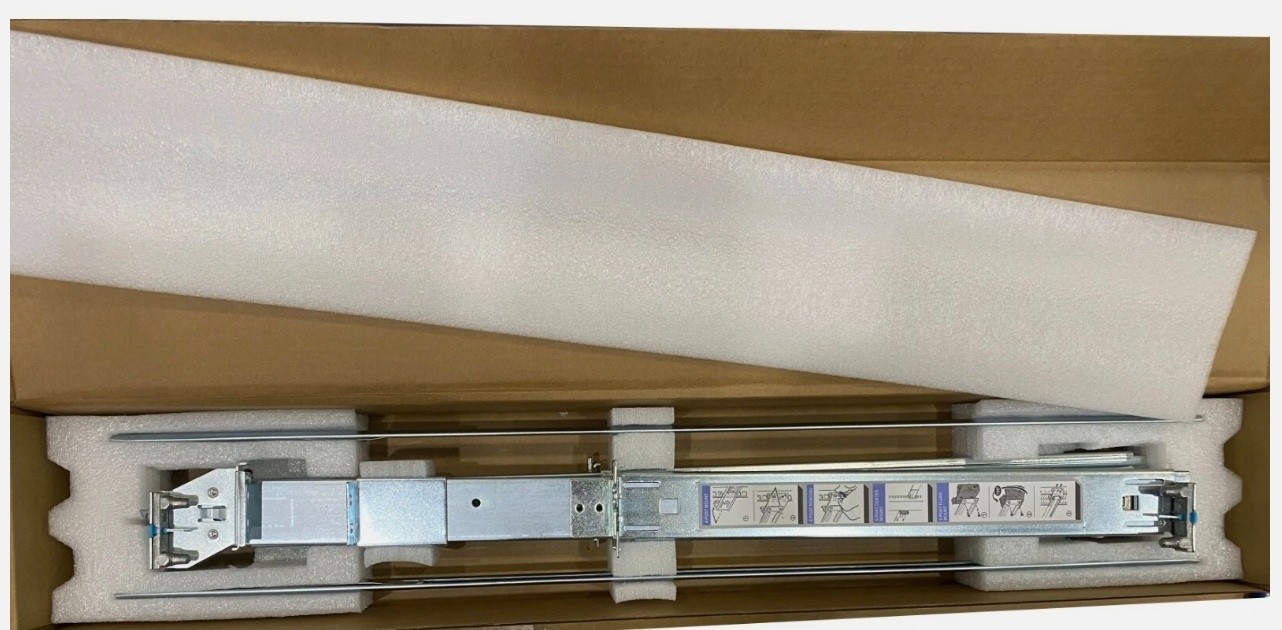 2U Static Rails for Dell R510 R520 R530 R540 R720 R730 R740 R820R6525R7525