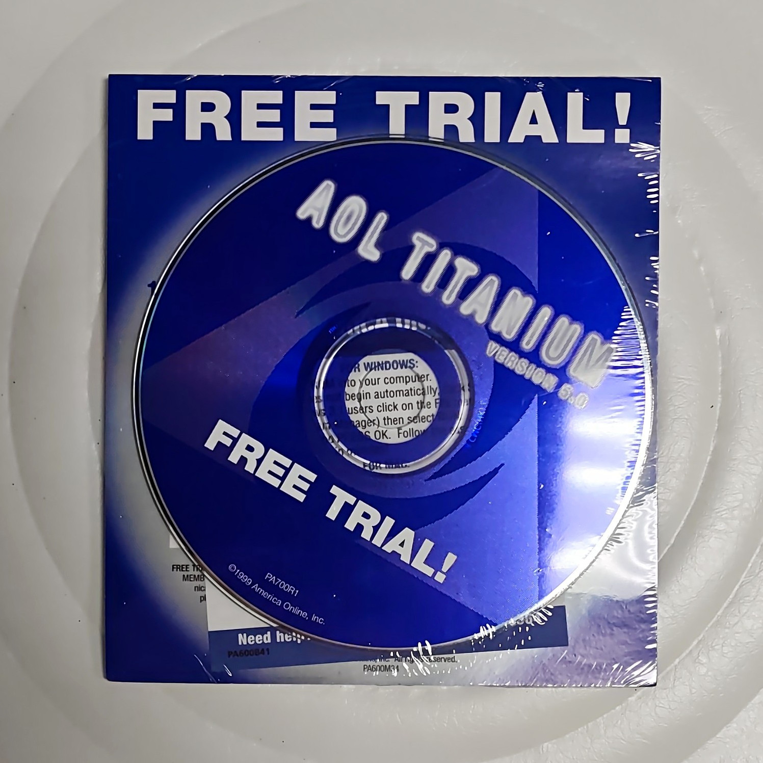 America Online, Inc. AOL Titanium Version 9.0 Free Trial CD-ROM