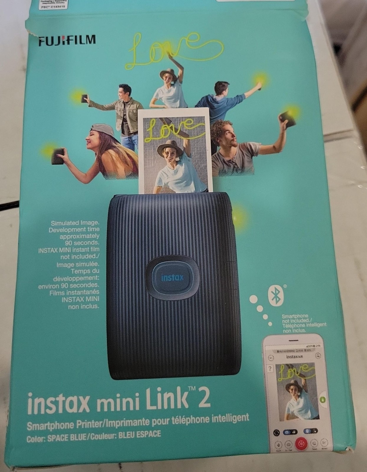 Fujifilm Instax Mini Link 2 Smartphone Printer