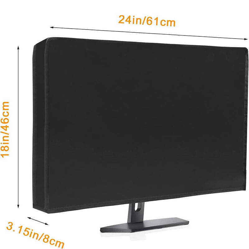 US Monitor Waterproof Dust Cover Sleeve Desktop Computer Screen Protector Case