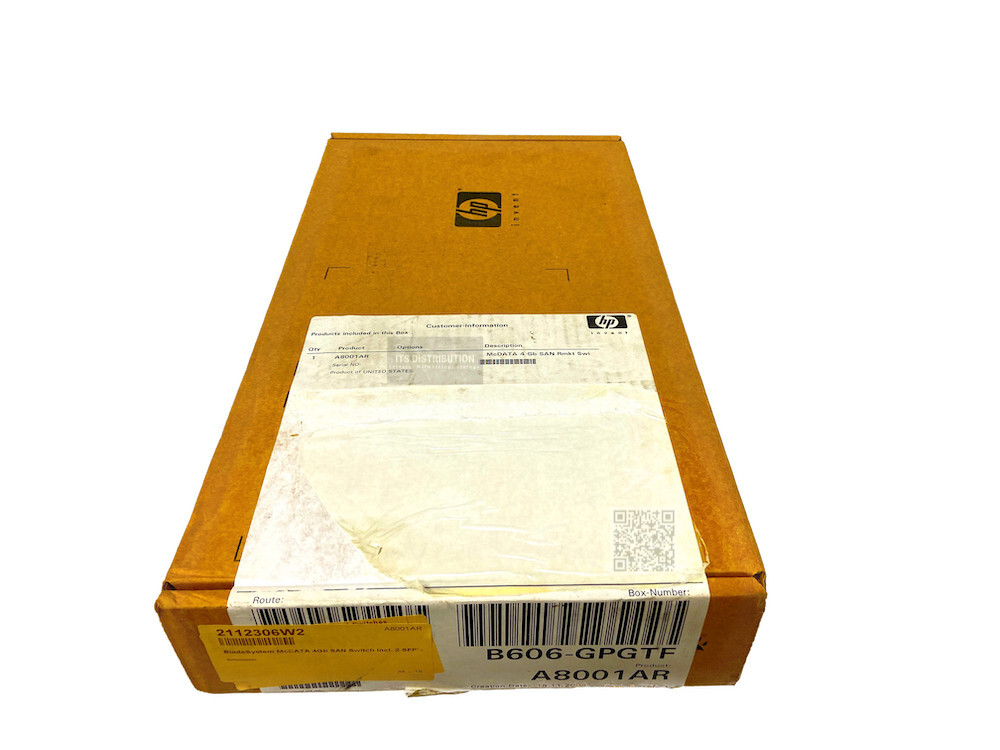 A8001A | HP McDATA 4Gb SAN Switch RENEW SEALED