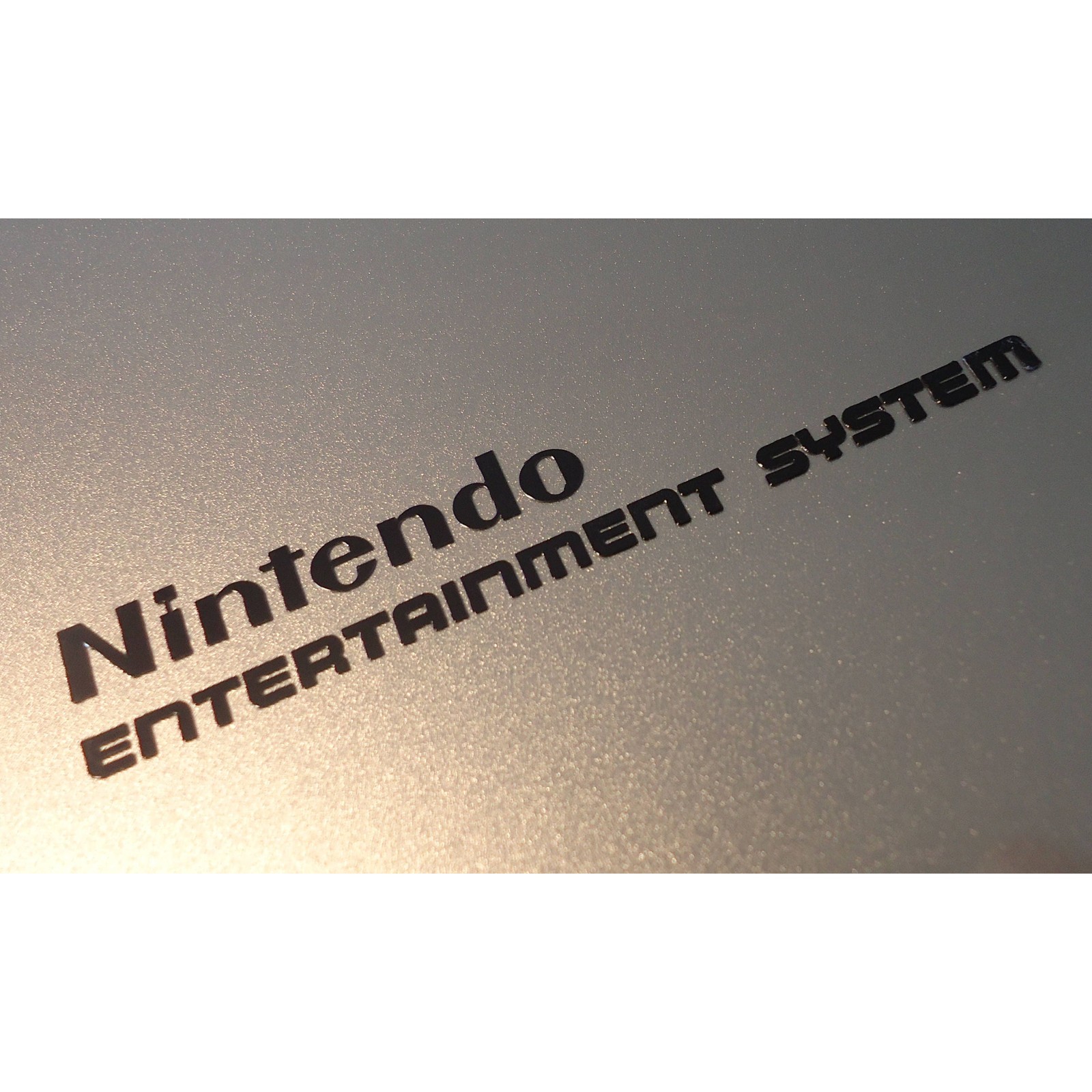 Nintendo NES Label / Aufkleber / Sticker / Badge / Logo 74 x 11mm[268c]