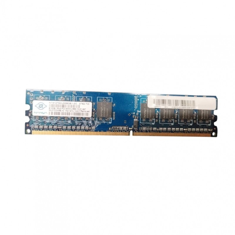 NANYA1RX8 NT512T64U88B0BY-3C 512MB DDR2 RAM Memory PC Spare Part