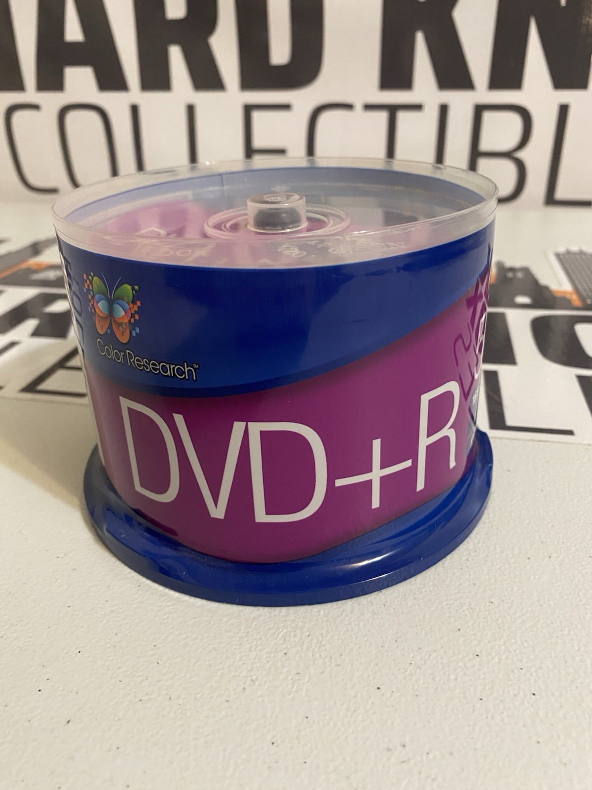 Color Research DVD-R 50 Pack 16X 120 Mins 4.7GB. New