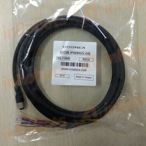 CCB-PWRIO-05 1PCS New Cognex Camera Trigger Cable Compatible Power Cord