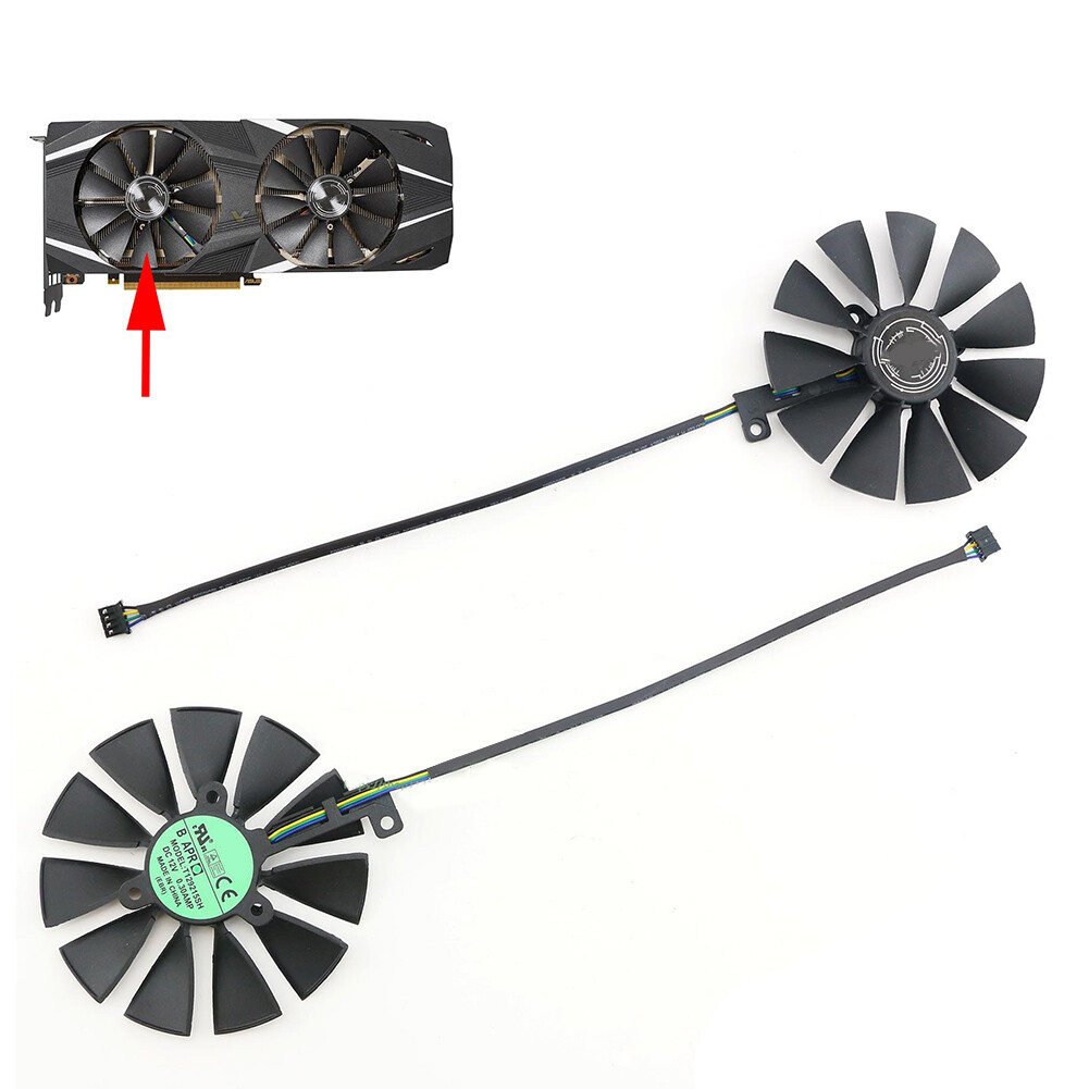1PC 87mm For Card Cooler Cooling Fan T129215SH GeForce RTX2080 RTX2080Ti