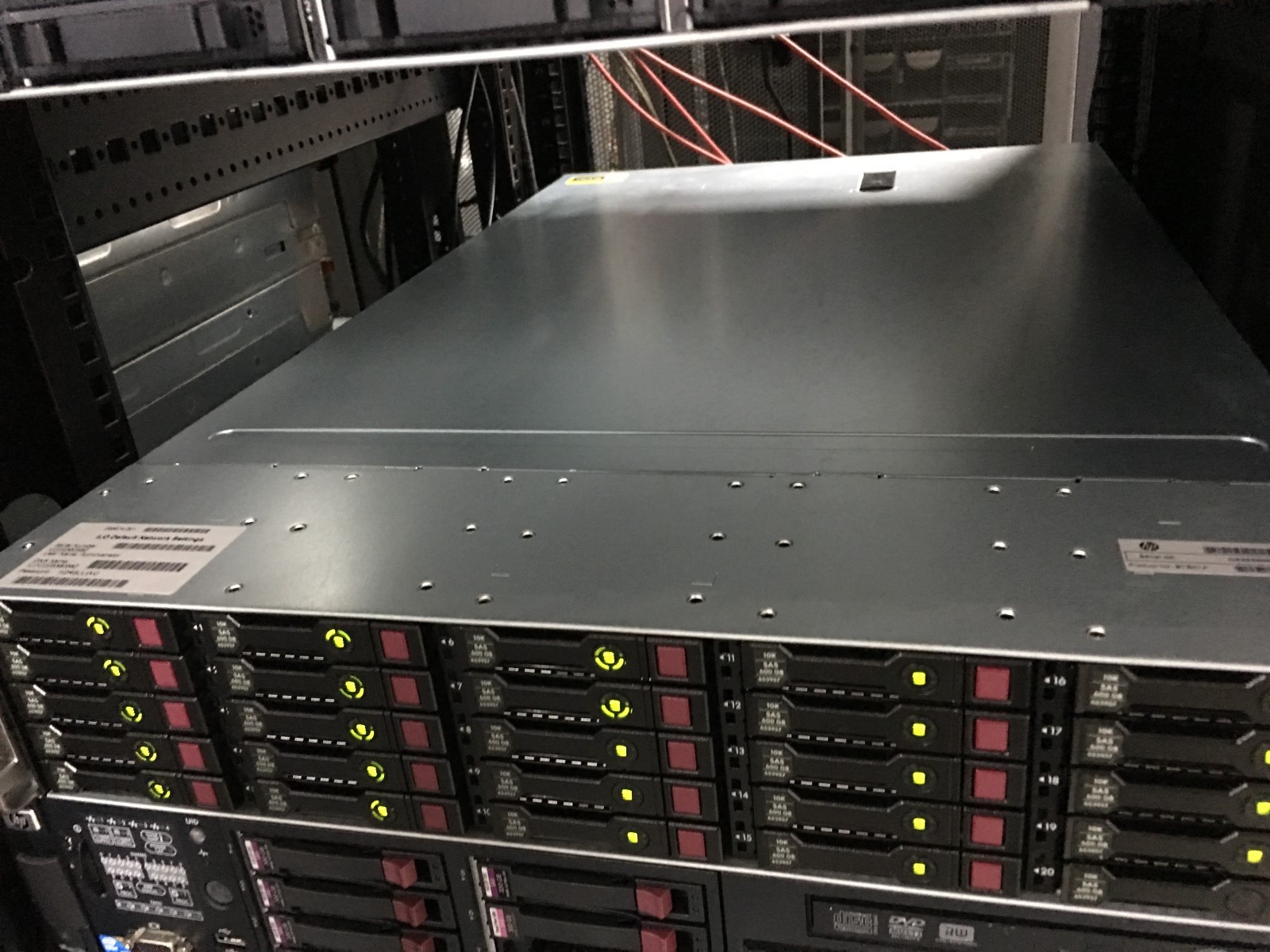 B7E27A  HPE StoreVirtual 4730 600GB SAS Storage **25X600GB  15TB **Licensed**