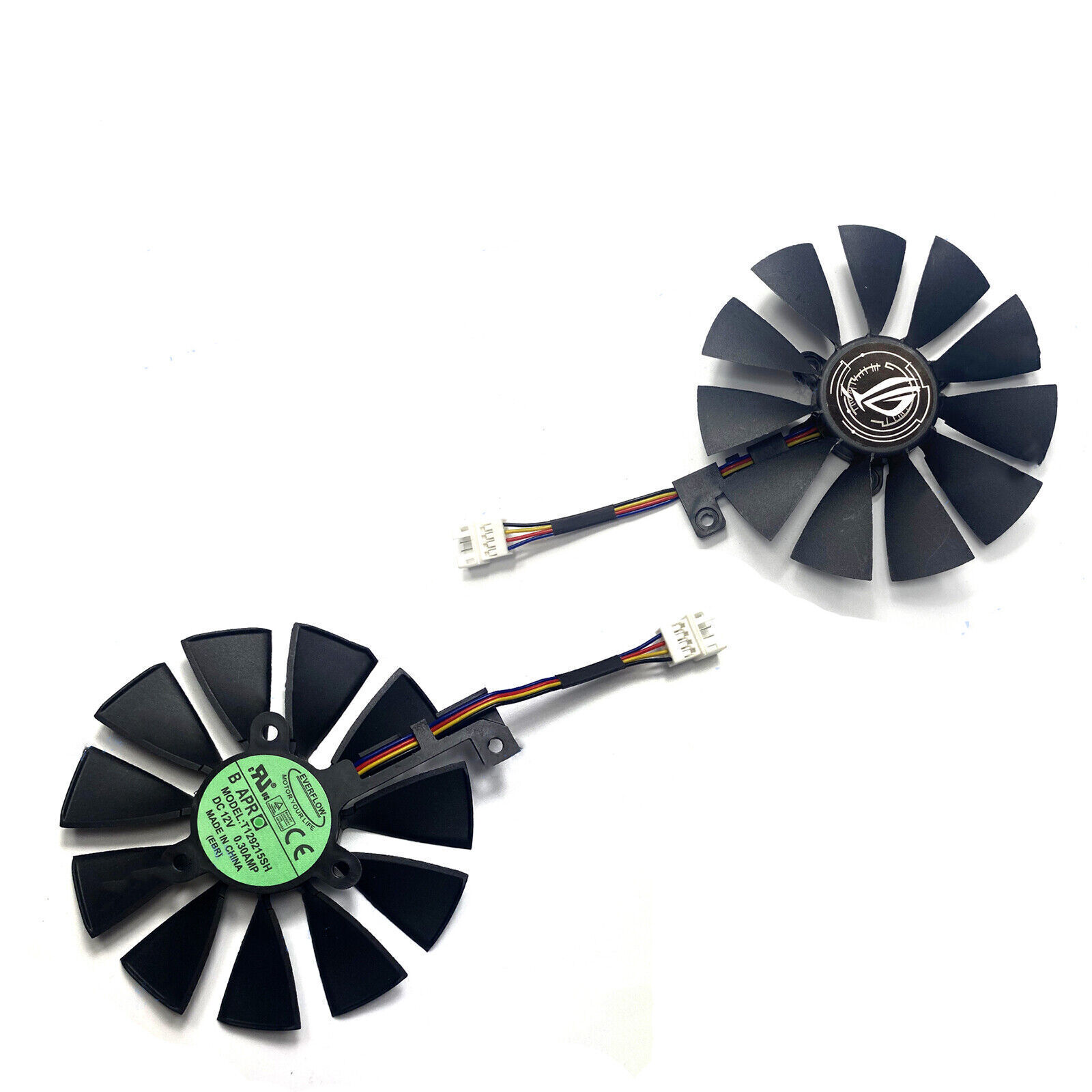 T129215SH/T129215SL Graphics Card Fan Cooling Fans for ASUS RTX2060 2060S 2070