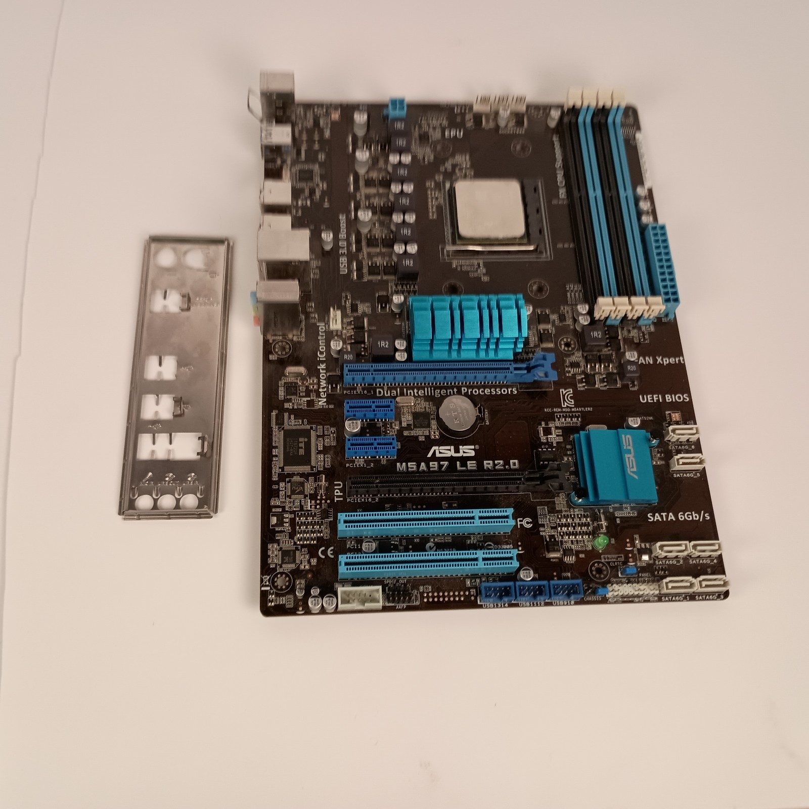 ASUS MSA97 LE R2.0 ATX AM3 Motherboard + AMD FX 6300 cpu