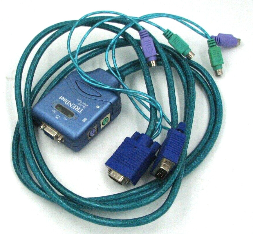 TRENDnet  TK (TK-205I) 2-Ports External KVM switch PS/2