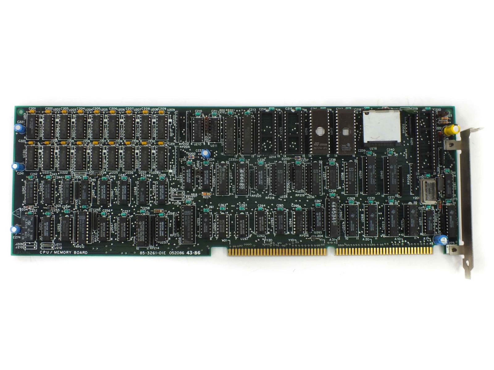 Zenith 85-3261-01E 16-Bit ISA CPU Memory Board 286 386 052086 Vintage PC Card