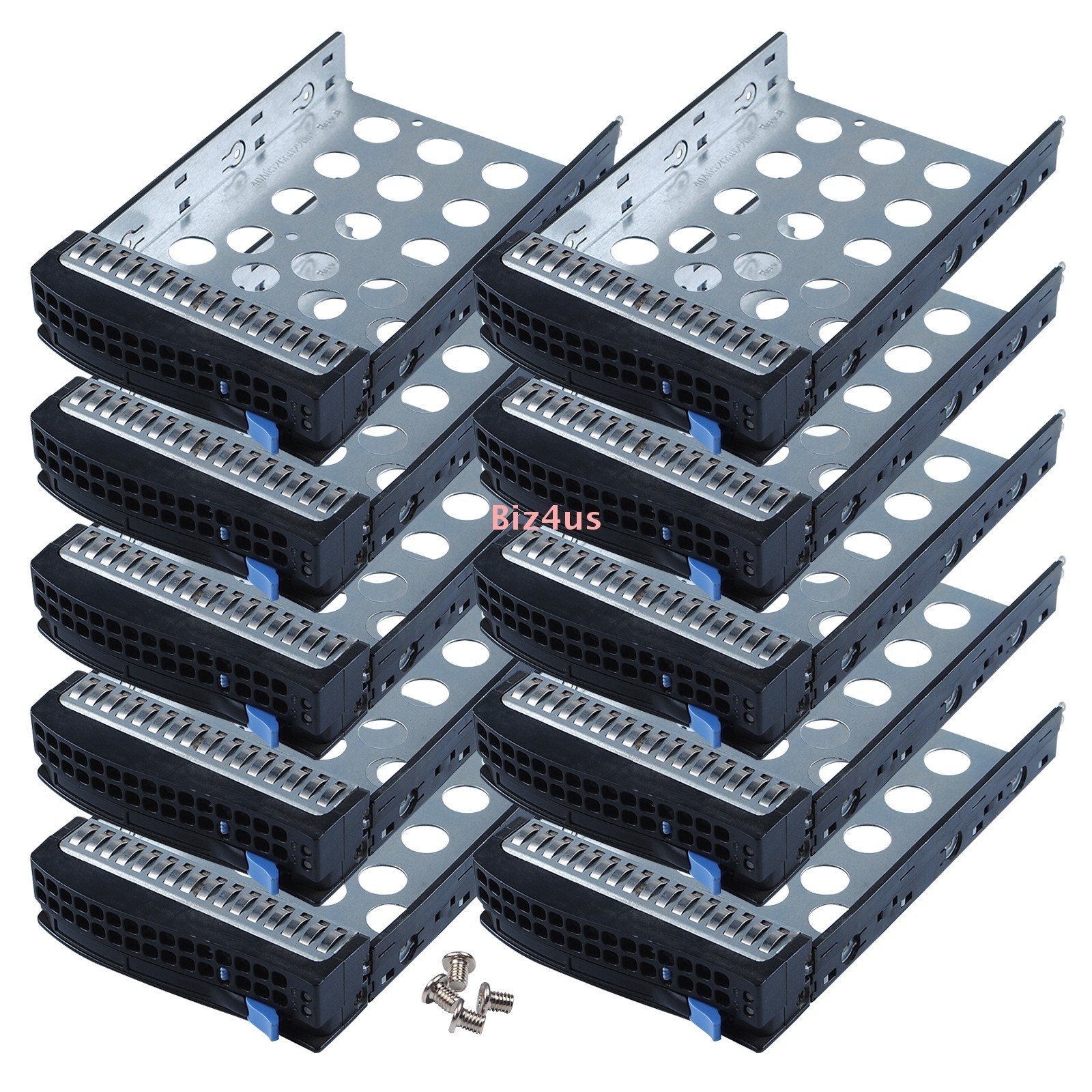 10PCS SC93301 For Supermicro 3.5" LFF SAS SATA Hard Drive Caddy Tray 01-SC93301