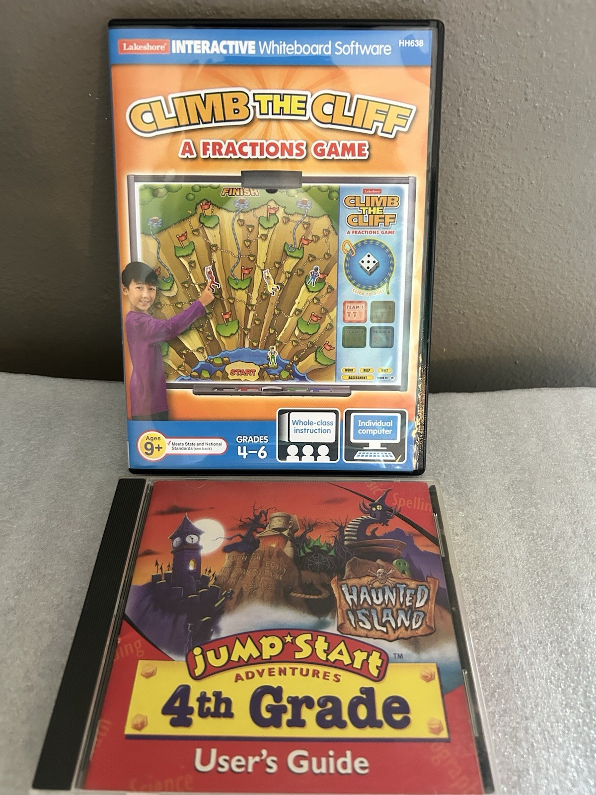 Lakeshore Climb The Cliff & Jump Start Haunted Island Learning Games 4th Grade