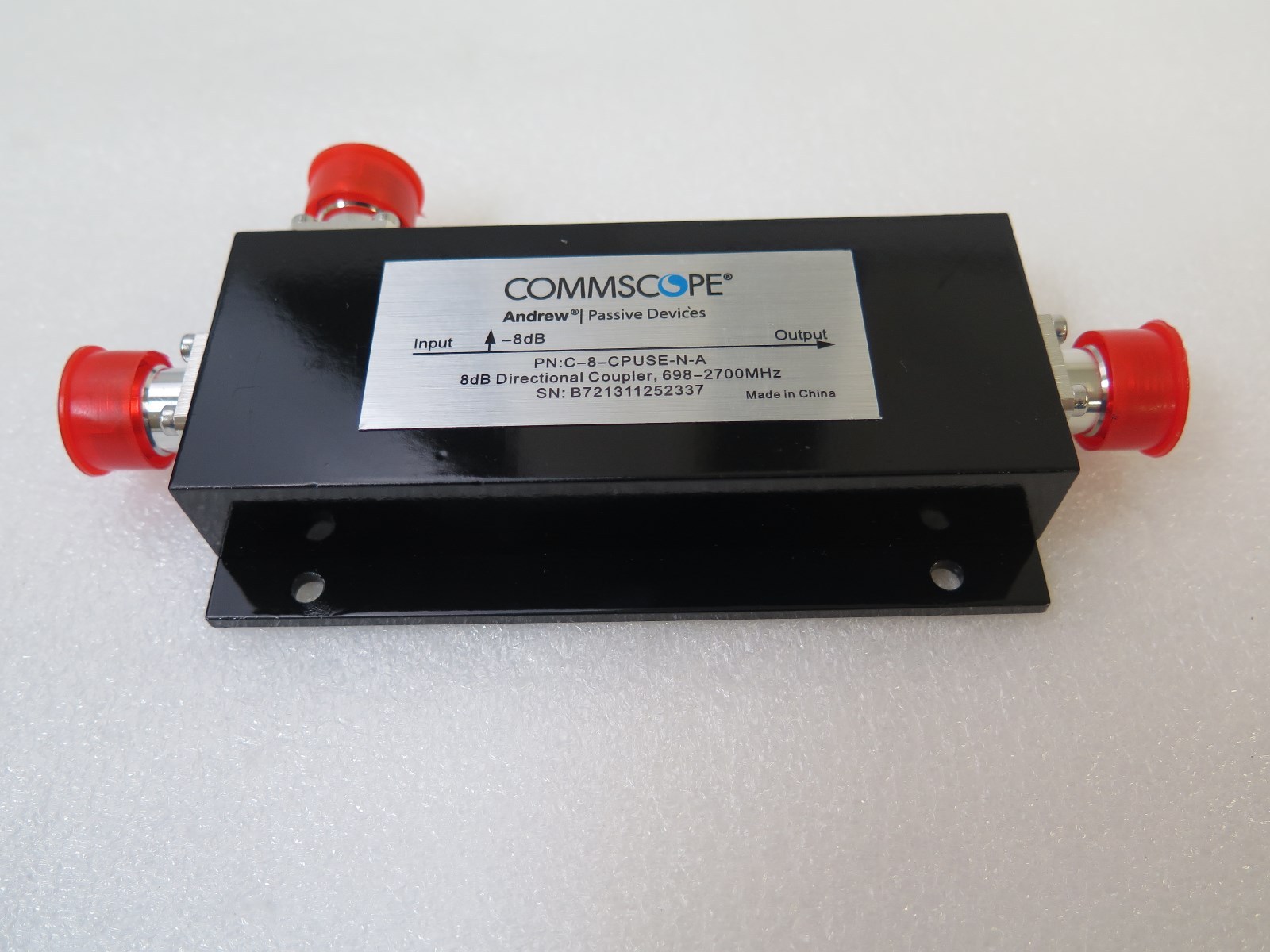 CommScope Andrew C-8-CPUSE-N-A Directional Coupler 8db