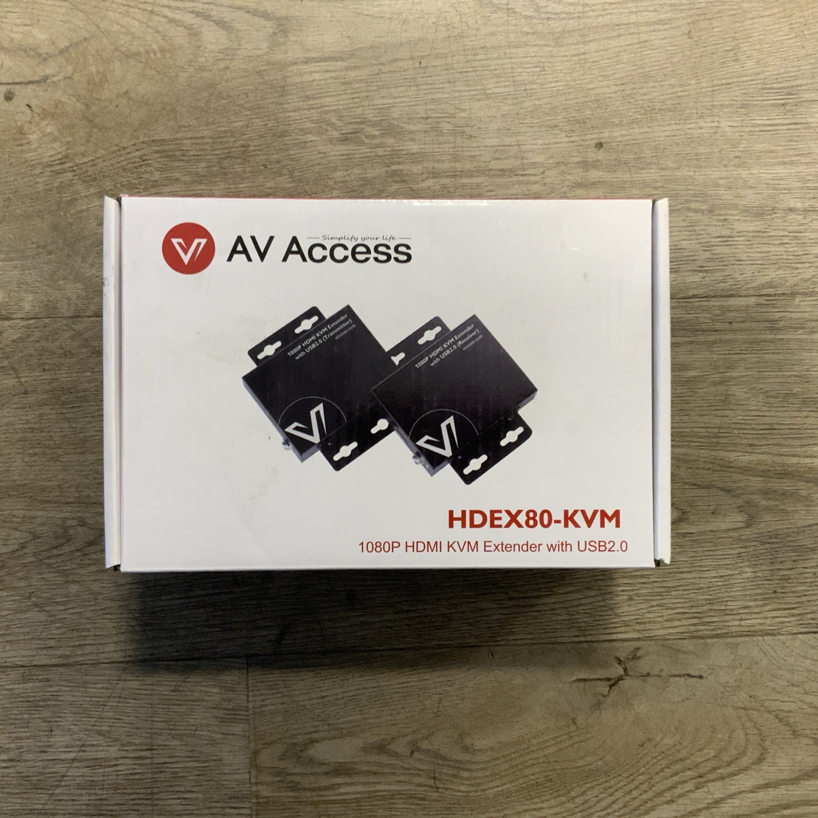 AV Access HDEX80-KVM 1080P HDMI KVM Extender USB2.0
