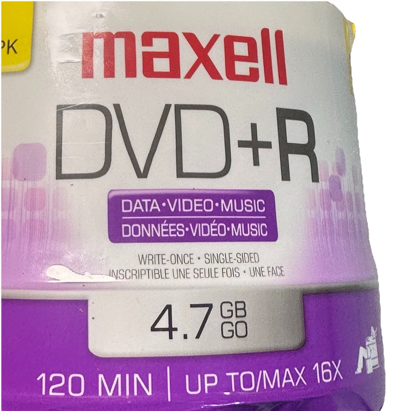 MAXELL DVD+R Discs 4.7GB 50 Pack New Factory Sealed