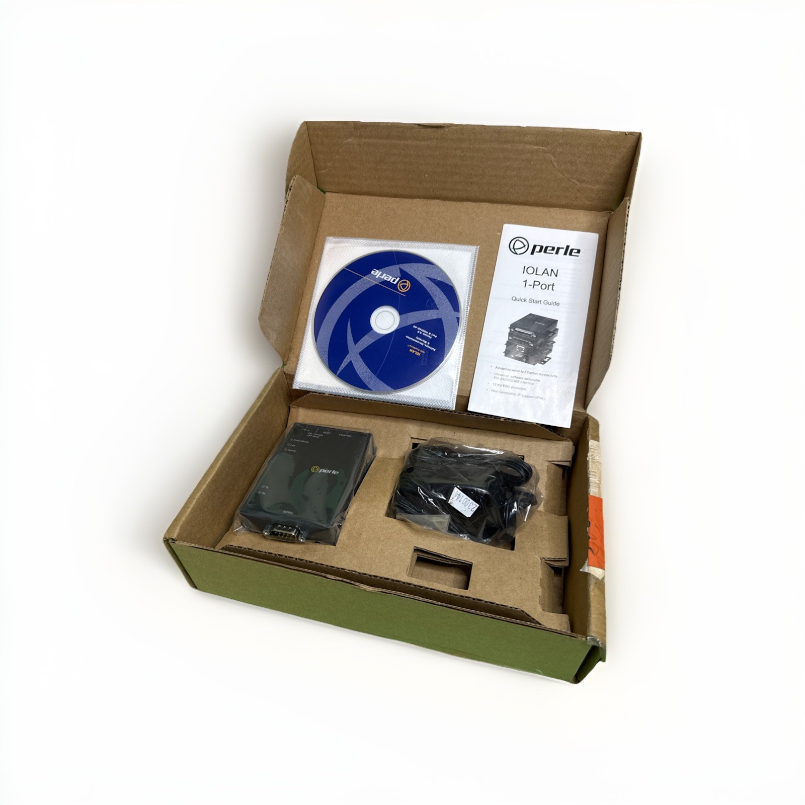 Perle Systems 04030004 IOLAN DS1 DB9-RJ45 1 Port Device PERLE IOLAN 1-PORT