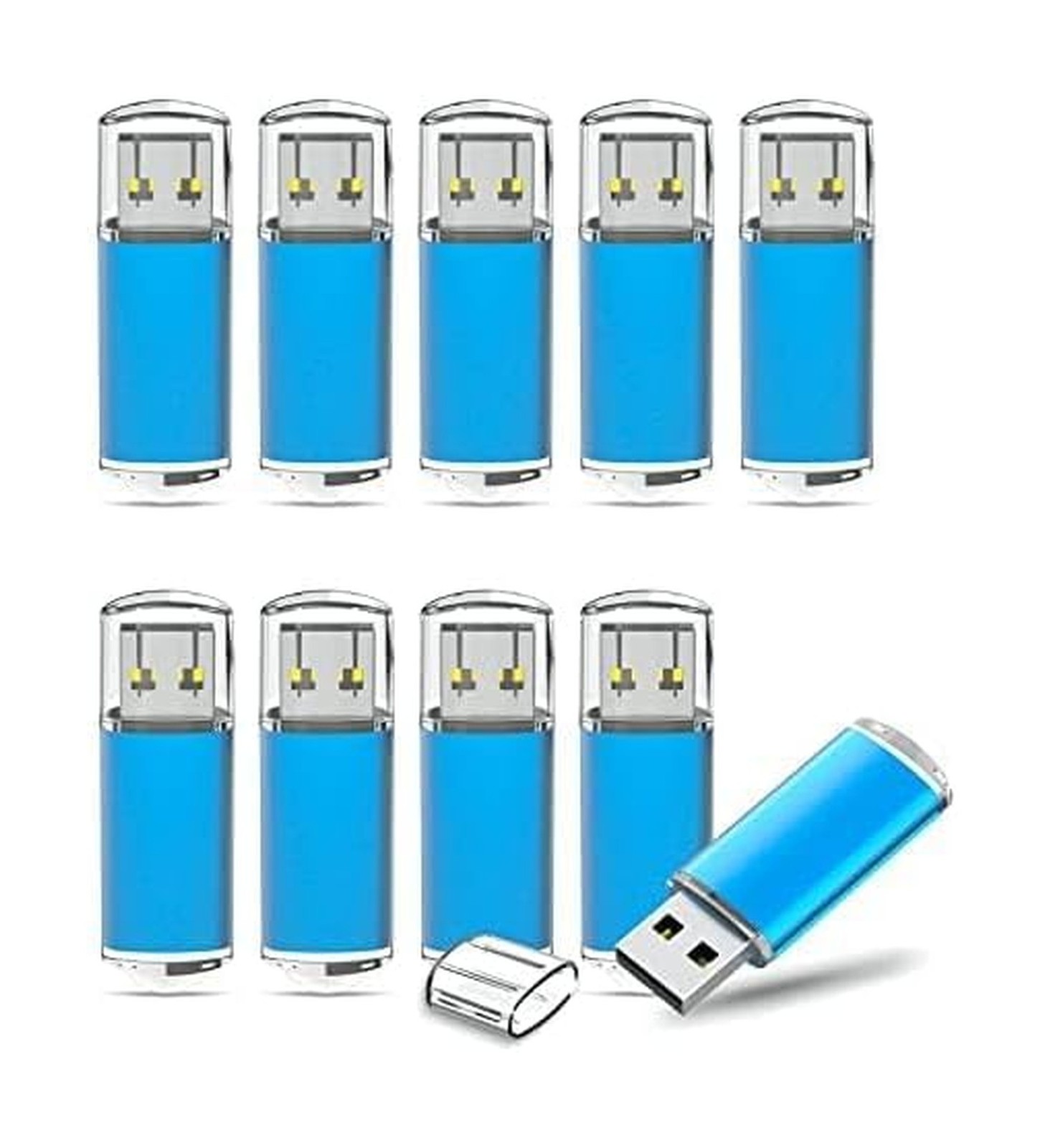 TOPESEL USB Flash Drive 50 Pack 2GB USB 2.0 Flash Drive High Speed 4G Memory ...