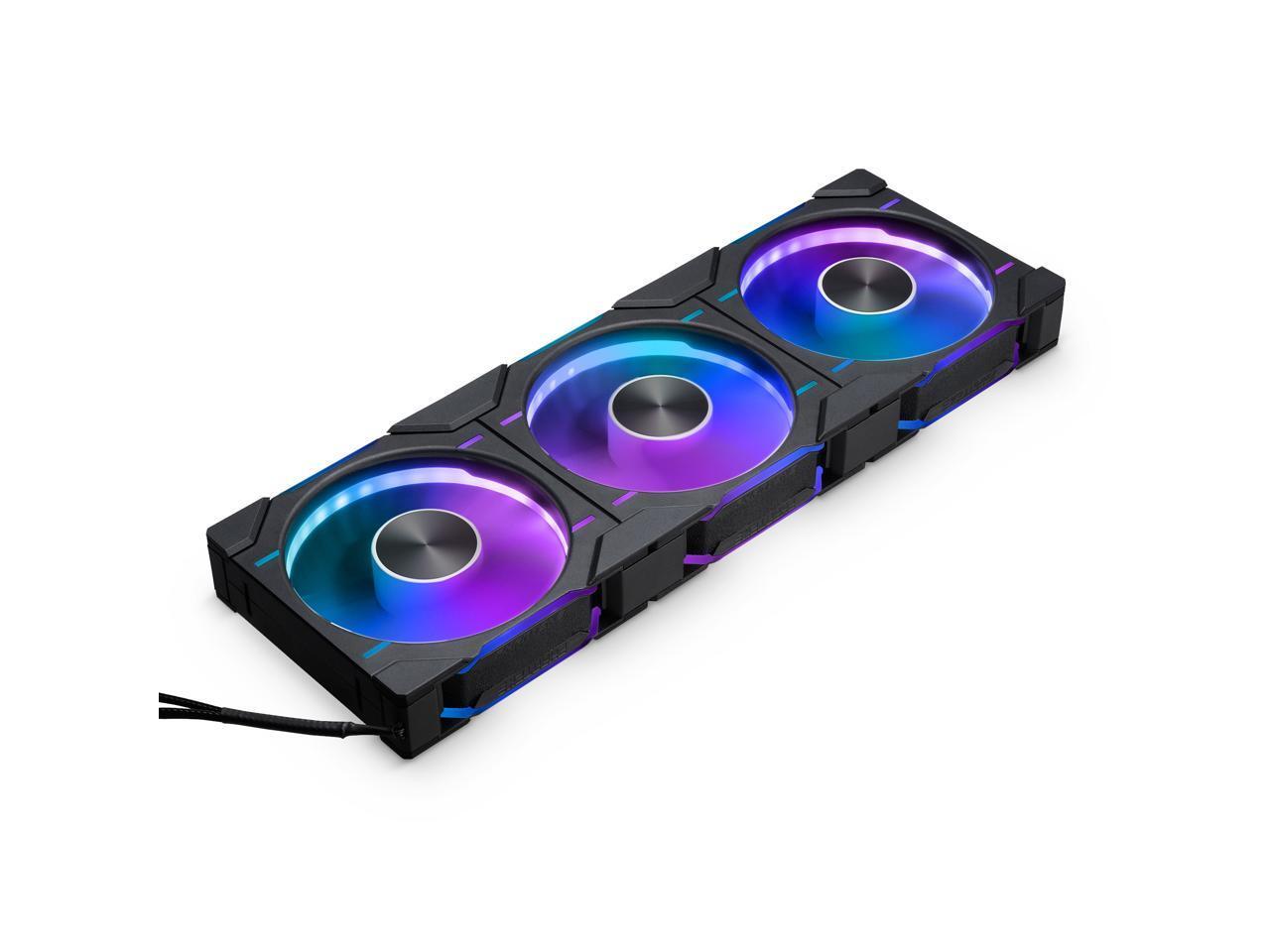 Phanteks D30-120 DRGB PWM FAN 3Pack, Reverse Airflow Model, Premium D-RGB Perfor