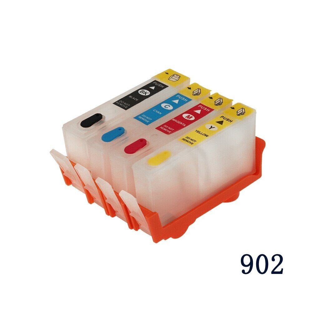 Empty Refillable for 902 903 Ink Cartridge for HP OfficeJet 6962 6966 6968 6978
