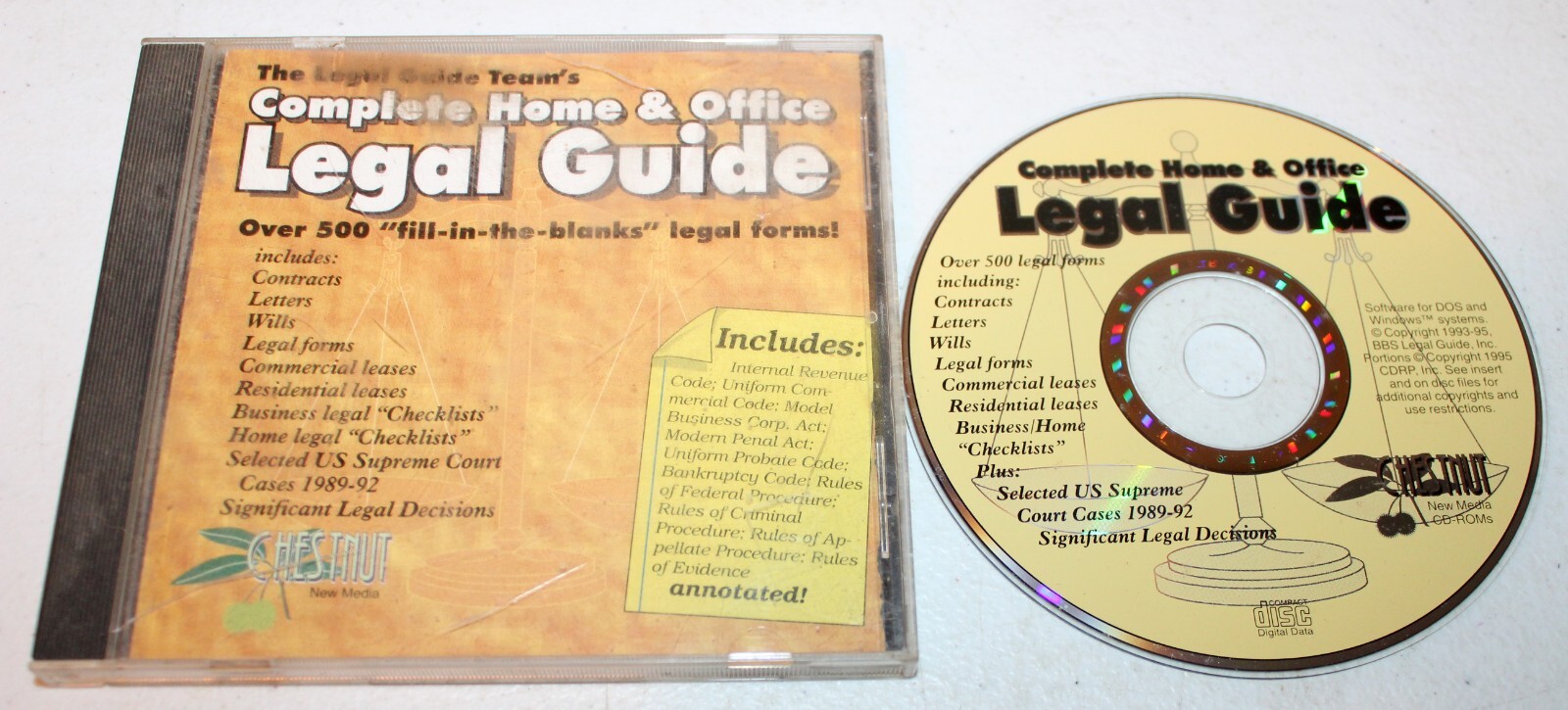 The Legal Guide Complete Home And Office Legal Guide CD- ROM