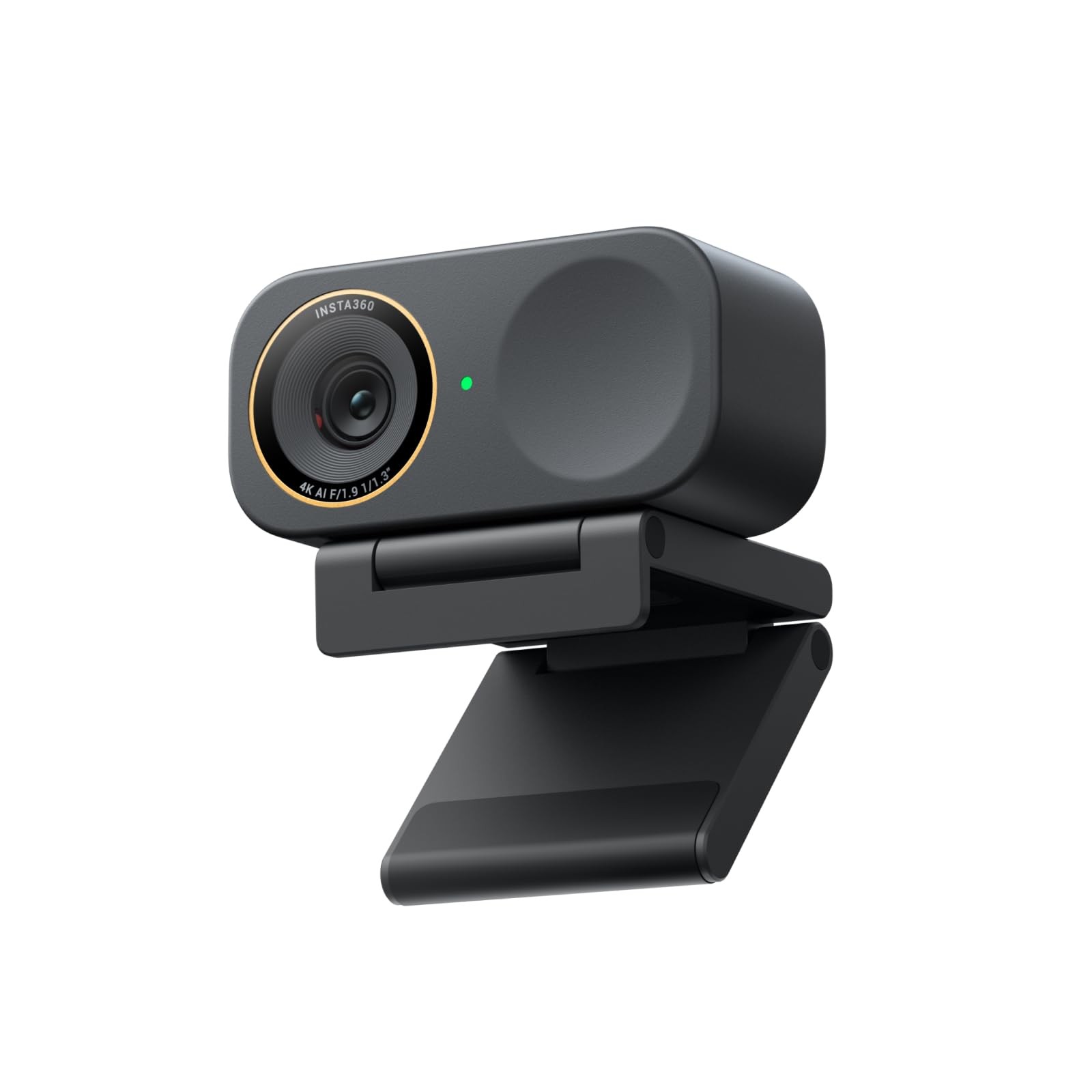 Insta360 Link 2C Pro – 4K Webcam for PC/Mac, 1/1.3” Sensor, Graphite Black