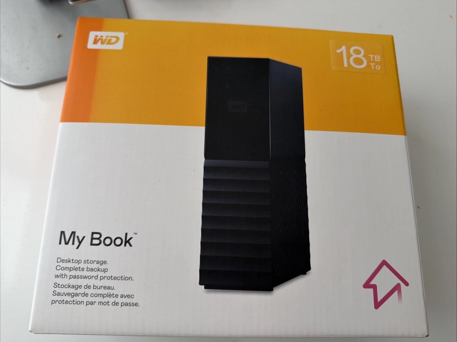 WD Western Digital My Book 18TB Desktop External HDD PC/MAC