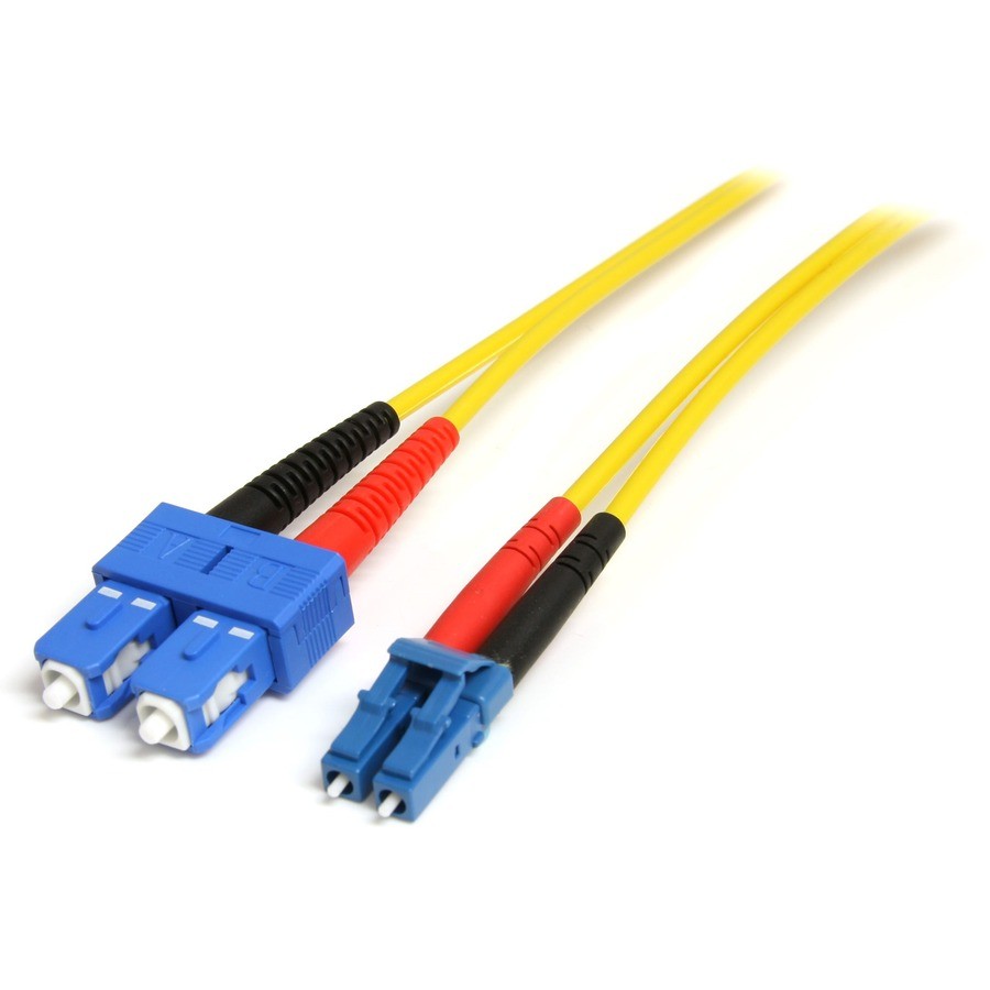 StarTech 4m Single-Mode Duplex 9/125 LSZH Fiber Optic Cable - LC/SC