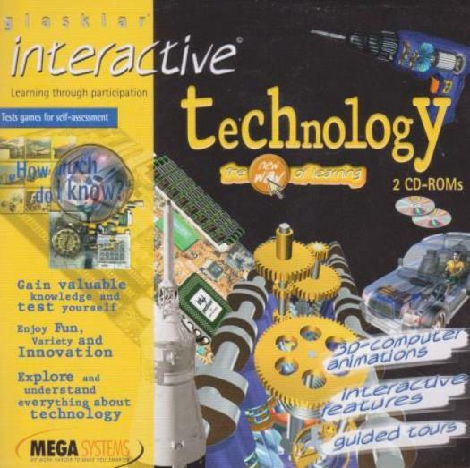 Glasklar Interactive Technology PC CD kids learn how tech works innovation fun