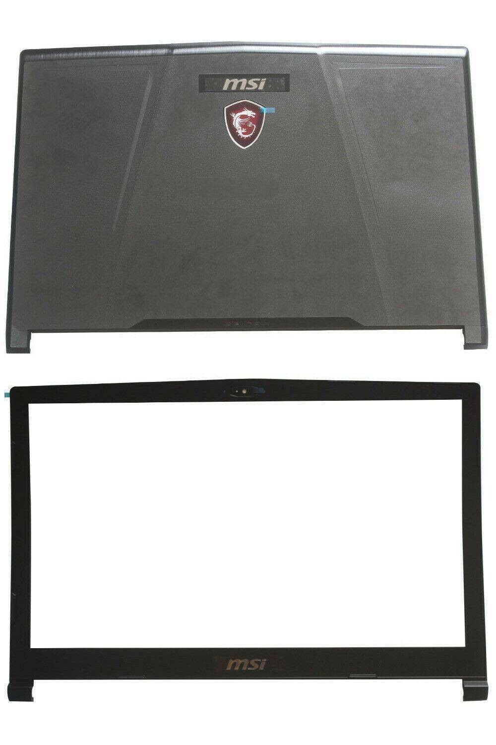 For MSI GE63 Back Cover Front Bezel Top Lid Raider RGB 8RE 8RF 9SG MS-16P5 US