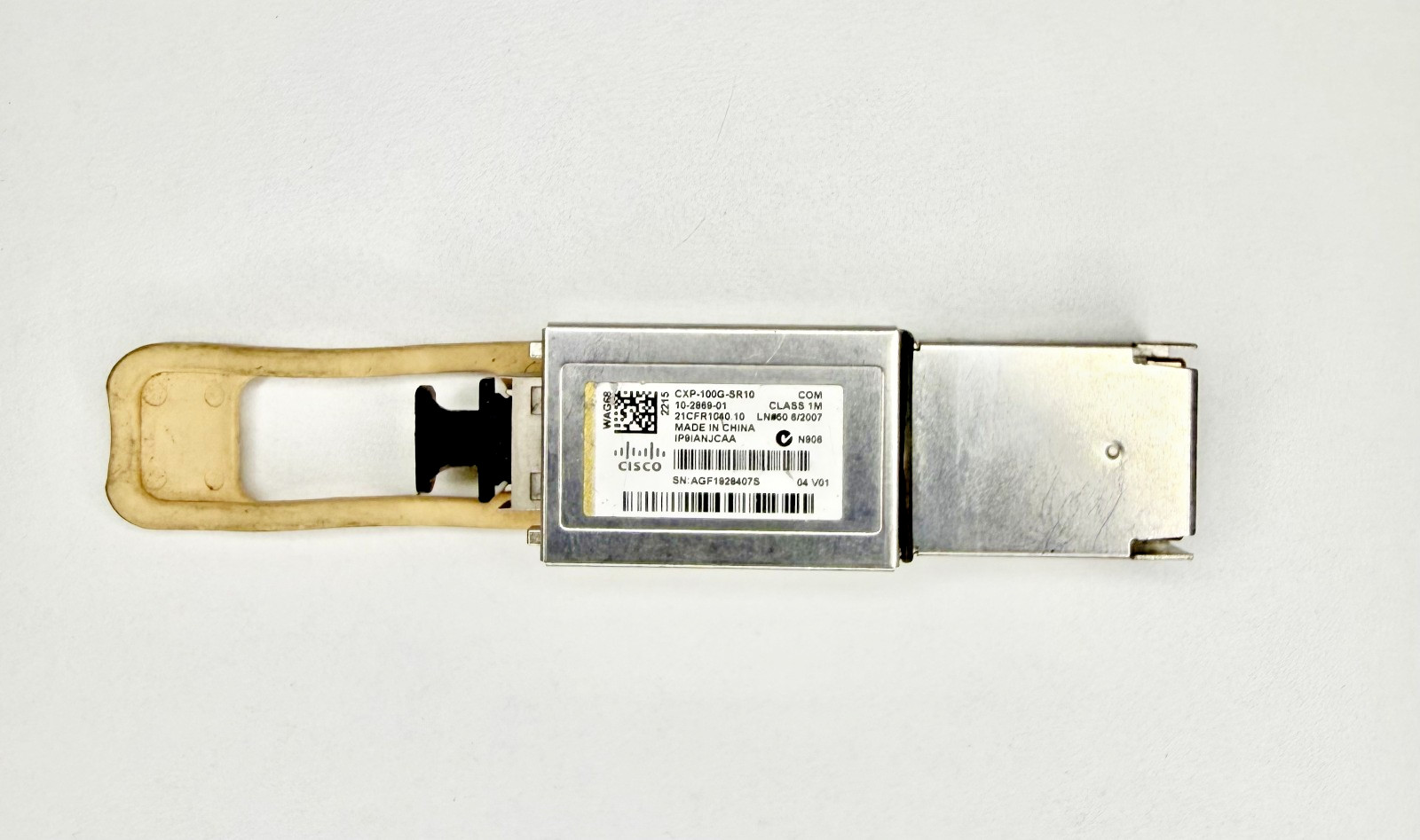 Cisco CXP-100G-SR10 100GBASE-SR10 CXP Transceiver Module - 