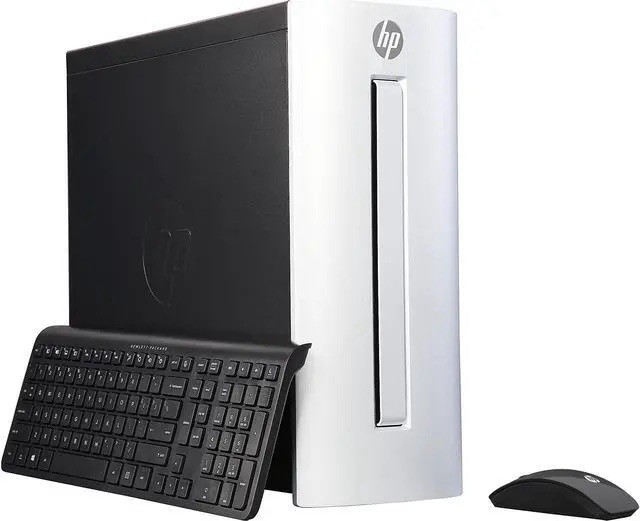 HP Pavilion desktop with 32 Inch Samsung Curved Monitor