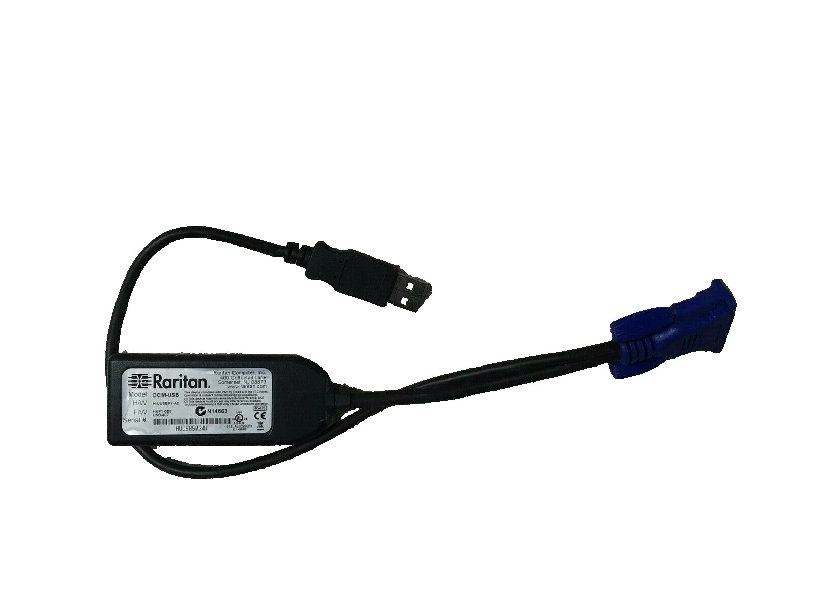 Raritan DCIM-USB Computer Interface Module