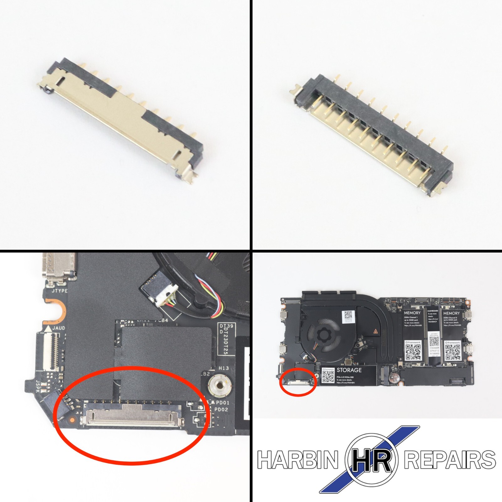 Battery Connector For Framework 13 Laptop Mainboard/Motherboard - Component