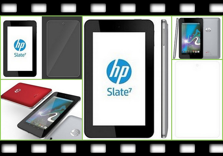 3x Clear Clear Screen Protector Film For HP Slate 7 Tab PC Clear Scratch Resistant