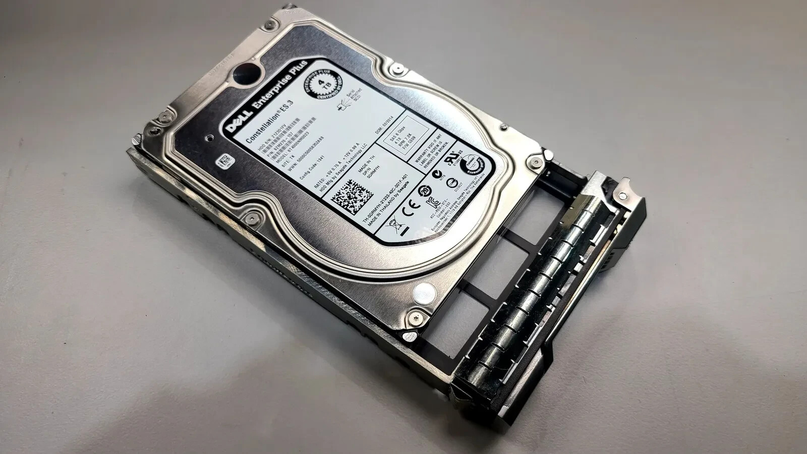 Dell Constellation 4TB ES.3  7.2K RPM 3.5"  SAS Server Hard Drive DRMYH 0DRMYH