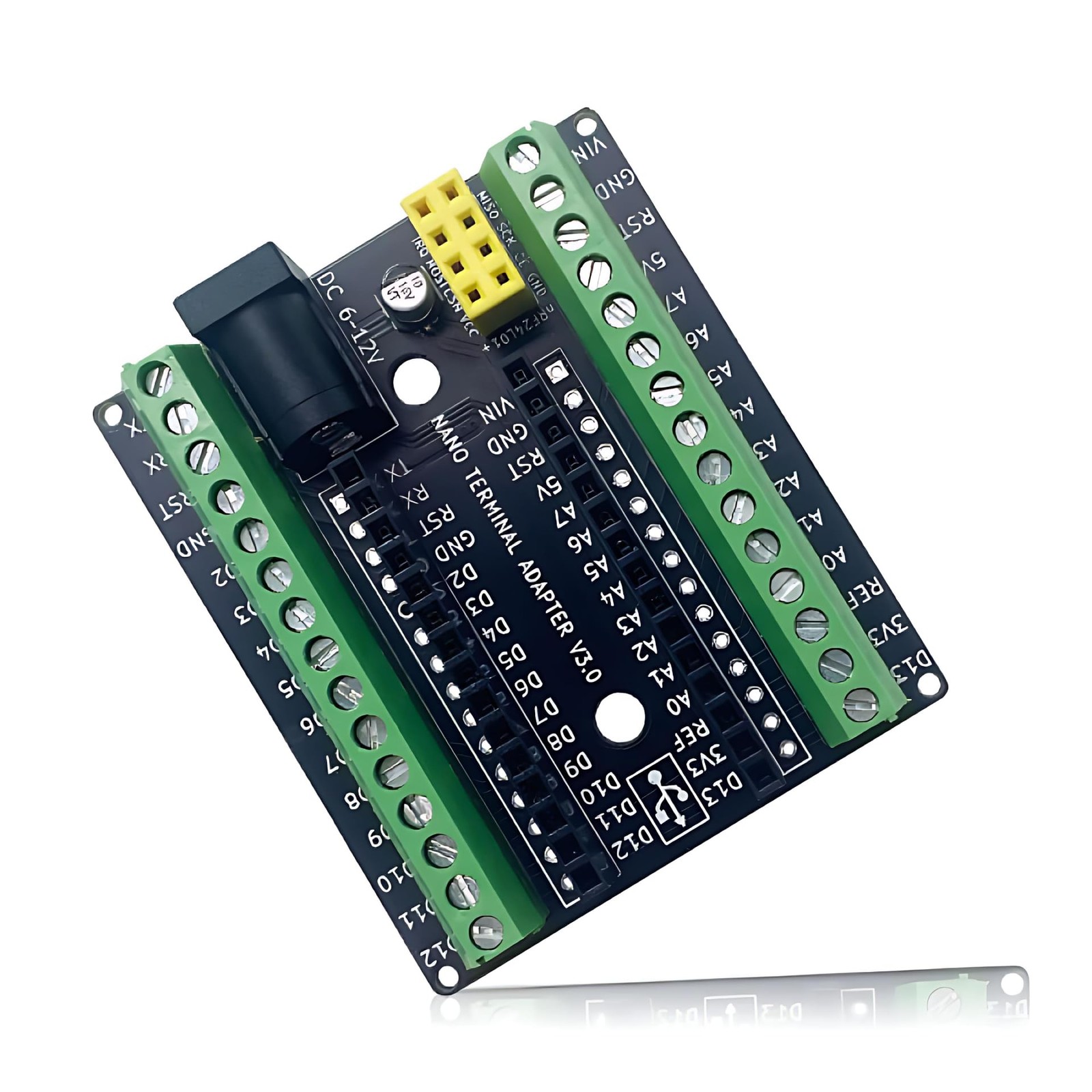 Expansion Board for Arduino Nano, Screw Terminal Adapter, Breakouts for nRF24...