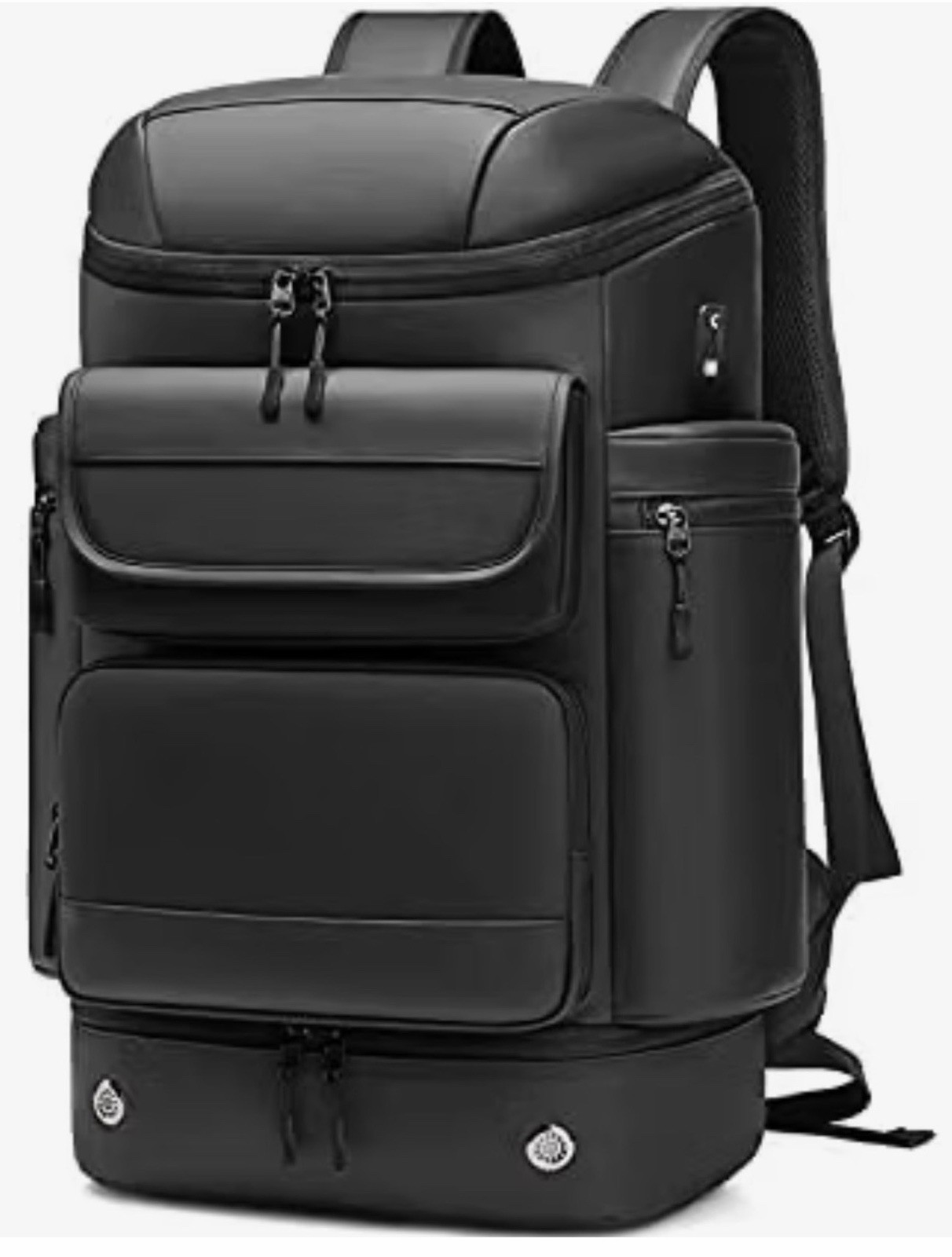 INFEYLAY 50L Large Travel Backpack Waterproof Laptop Bag Black