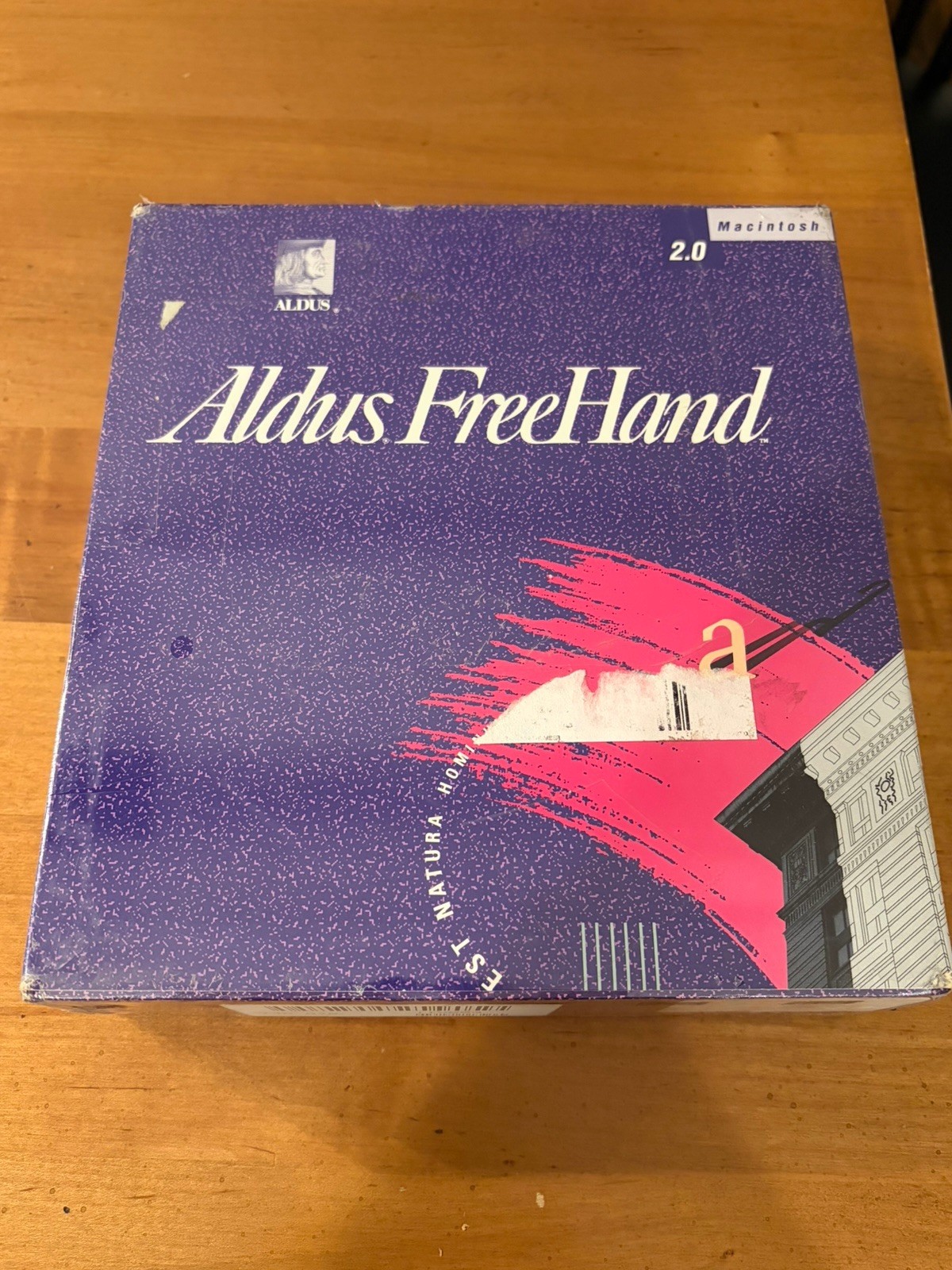 Aldus FreeHand 2.0 Macintosh Vintage Software Factory Sealed Mac NOS