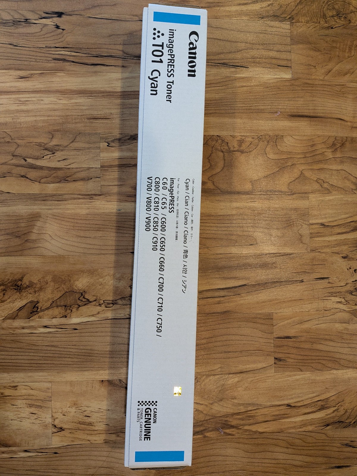 Canon ImagePress T01 Cyan Toner Cartridge